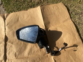 2021 Vw Tiguan Electronic Auto-fold Door Mirror Left Side For Sale