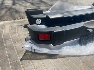 2013 JEEP WRANGLER FRONT AND REAR BUMPERS FOR SALE. IN EXCELLENT CONDITION