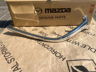 2017 Mazda 3 Front Bumper Grille Moulding Left Side For Sale. Brand New