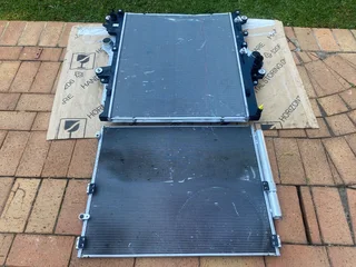 2025 Toyota Land Cruiser Prado Vx-r Radiator,intercooler And Aircon Condenser For Sale. In Pristine