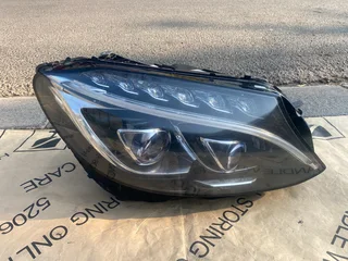 2017 Mercedes Benz C-class W205 Full Led Dual Lens Headlight Right Side For Sale. In Pristine