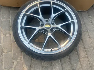 BBS CI-R 19X9 5X120 ET44 PLATINUM SATIN MAG RIMS FOR SALE. IN PRISTINE CONDITION