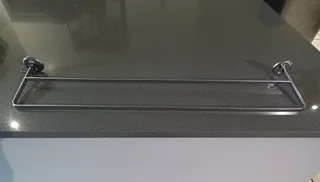 Double towel rail - 600mm