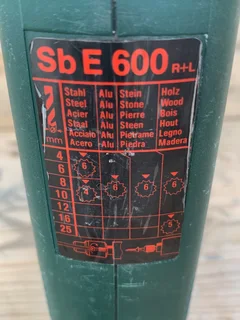 Metabo Corded Drill - Sb E 600 R&#43;L - 600 W - Calling All Metabo Collectors