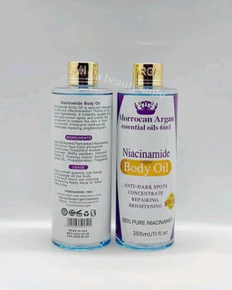 Morrocan Argan Essential oils 6in1 pure Niacinamide Brightening Oil