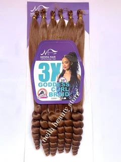 Meisha hair Goddesh 3x Curl braid 28&#34; #30