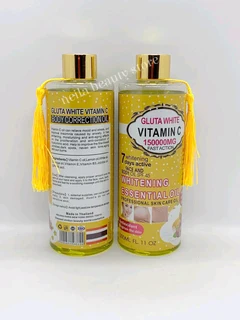 Gluta white vitamin C fast action brightening oil SPF45