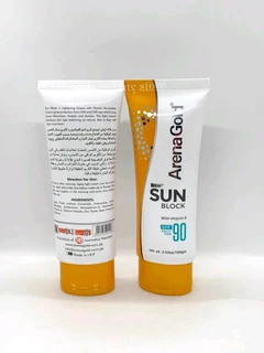 Arena gold Sunblock SPF90 Brightening Cream with Vitamin E