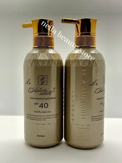 Le Asian white carrot seed &retinol spf40 lotion