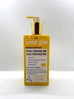 Golden Glow Half Cast body milk