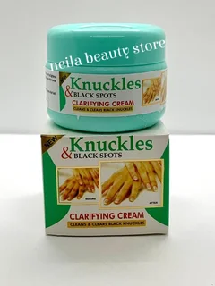 Knuckles & black spots clarifying cream.