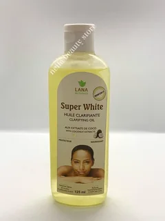 Lana super white clarifying body oil