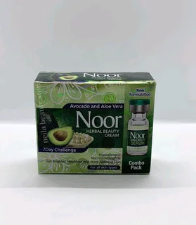 Noor beauty products.