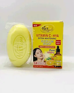 Veetgold vitamin C-Hya extra brightening Anti-dark spot soap