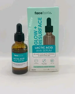 Face Facts Glow Resurface Lactic and AHA serum