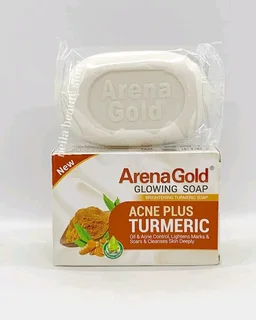 Arena gold acne plus turmeric glowing soap