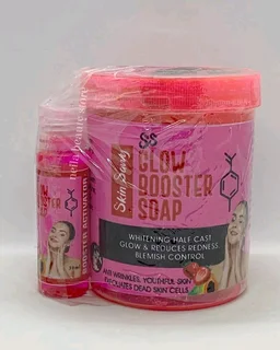 SS Glow Booster Half cast soap&#43;Activator 500grm