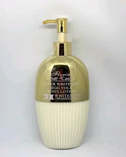 Amos Floride Half Cast Eggyolk beauty lotion with turmeric &amp; Glutathione