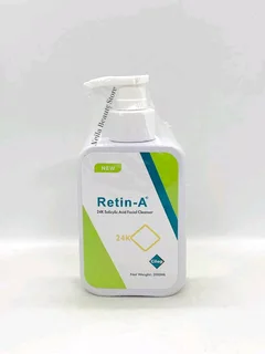 Retin-A 24K salicylic acid facial cleanser 200ml