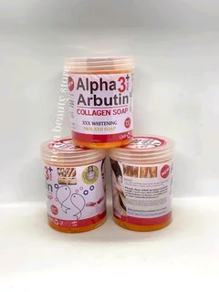 Alpha Arbutin 3plus Collagen Molato brightening soap 500grm