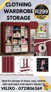 Clothing Wardrobe Storage R299