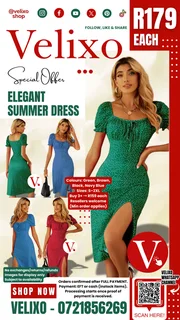 Elegant Summer Dress R179