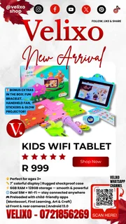 Kids Educational Wifi Tablet R999