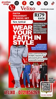 Faith Tracksuit Set R179