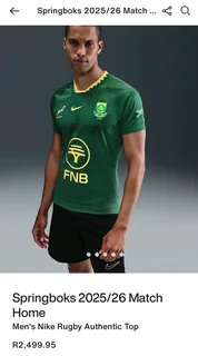 Siya Kolisi signed memorabilia Springbok Jersey