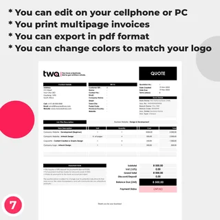 ⚡ Need a Professional Invoice Template Right Now?