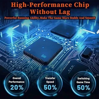 M8 Retro Games Console 2.4G Wireless Video TV Stick Universal Gaming Console with 4× Controllers