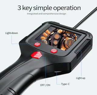 2.4inch IPS Screen Industrial Endoscope Camera HD1080P 10 Meter