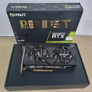 Palit GeForce RTX 2060 Dual OC 6GB GDDR6 192-bit (Selling as faulty) Read Description