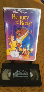 VHS Tape - Beauty and the Beast