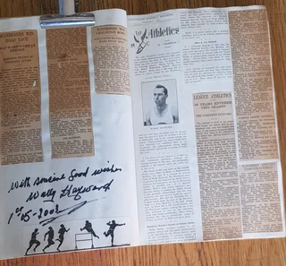 Athletics/Comrades Scrap Book