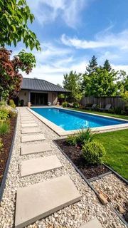 we offer landscaping design trees felling cladding install and supply steppingstones and project