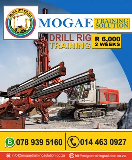 RDO/Rock Drill,Drill Rig,LHD Scoop,Loco Driver,Winch Operators Training In Rustenburg:0789395160