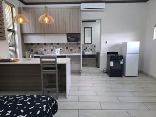 SPACIOUS, MODERN, SELF CONTAINED, FURNISHED BACHELOR FLAT IN DAN PIENAAR