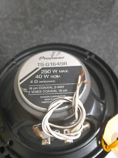 Pioneer 250 Watts mid-range speakers 145Feb25