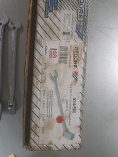 Gedore 534/6m combination swivel head spanner 04Mar26