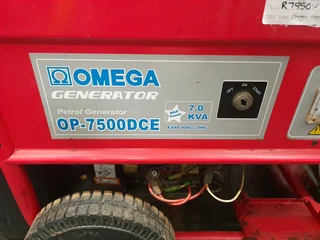 Omega 7.0kVA generator 98Mar25