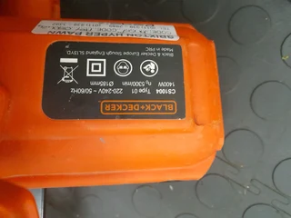 Black and Decker 1400watts circular saw 53Apr24