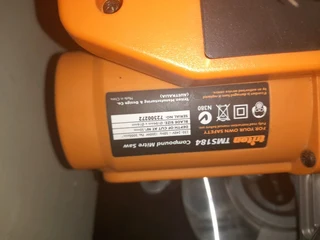 Triton TMS184 cut off saw 64May25