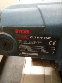 Ryobi cutt-off saw 13July24