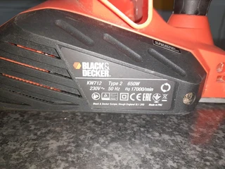 Black and Decker planer 35Sep24
