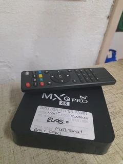 MXQ Smart box with Remote 11Nov24