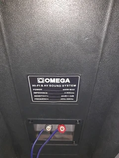 Omega Hi-Fi &amp;AV Sound system 87Dec24