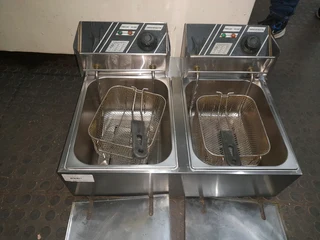 Double Electric chip fryer 05May25