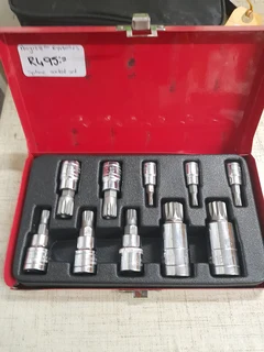 Spline socket set 57May25