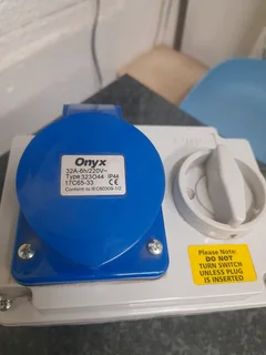 Industrial socket 35June25